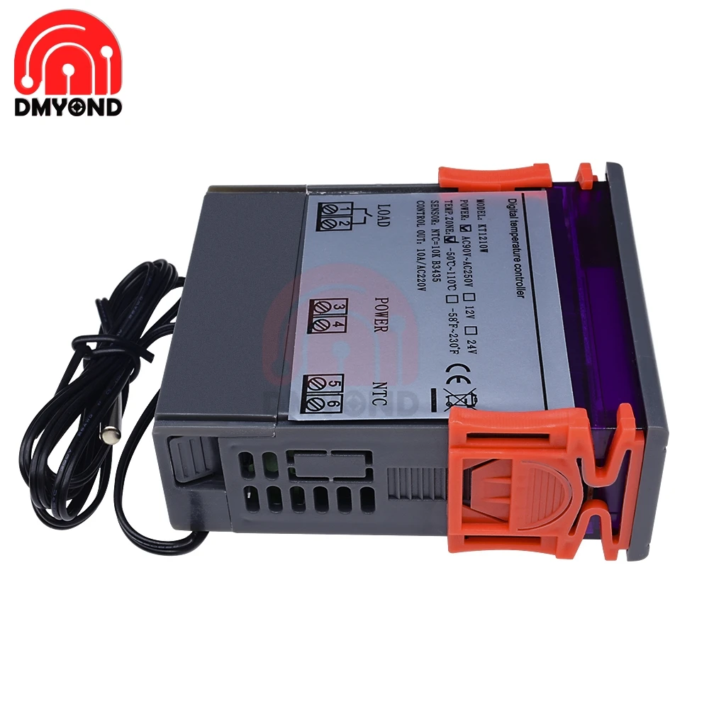 AC 110 V 220 12 24 Цифровой термостат Температура Управление регулятор инкубатор