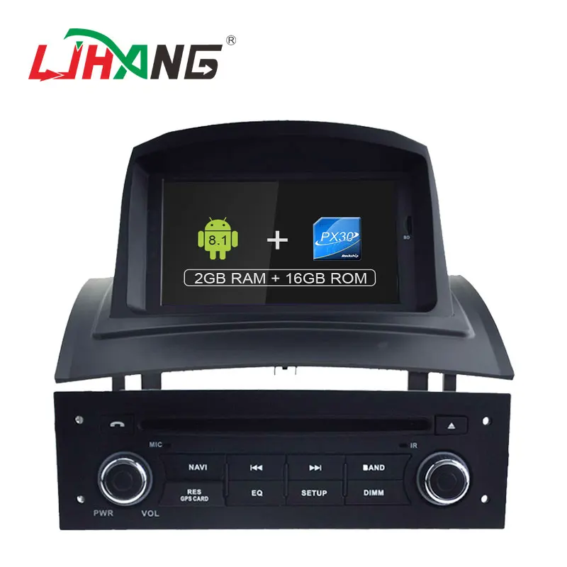 

LJHANG 7 inch Android 8.1 Car DVD Player Stereo System For MEGANE II/Fluence 2002-2008 Radio GPS Navi headunit WIFI DAB+ USB RDS