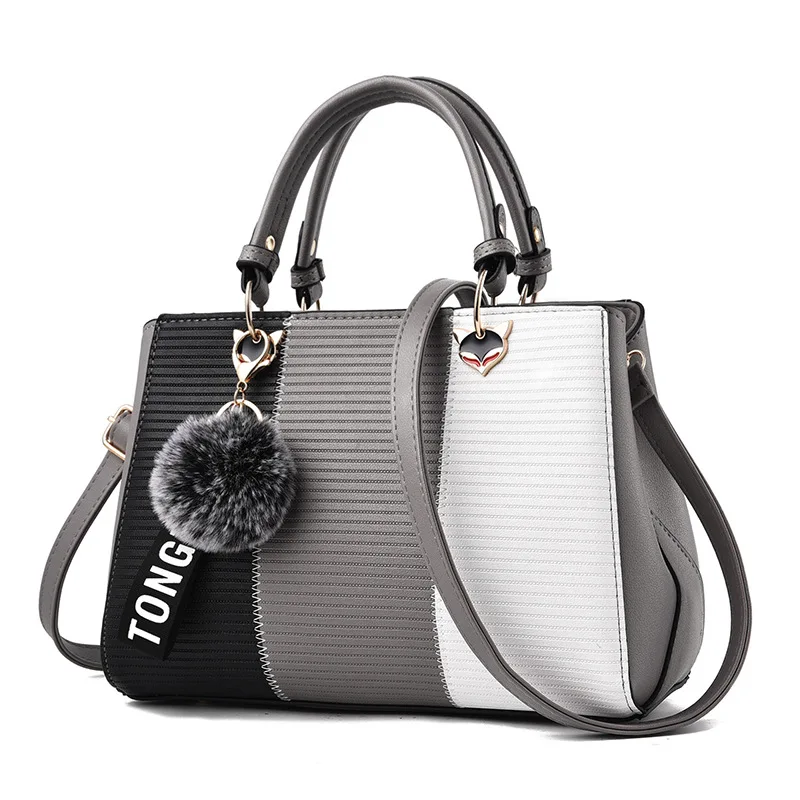 

European casual women totes handbag high quality Fashion women messenger bags classic luxury fashion leather shoulder bags