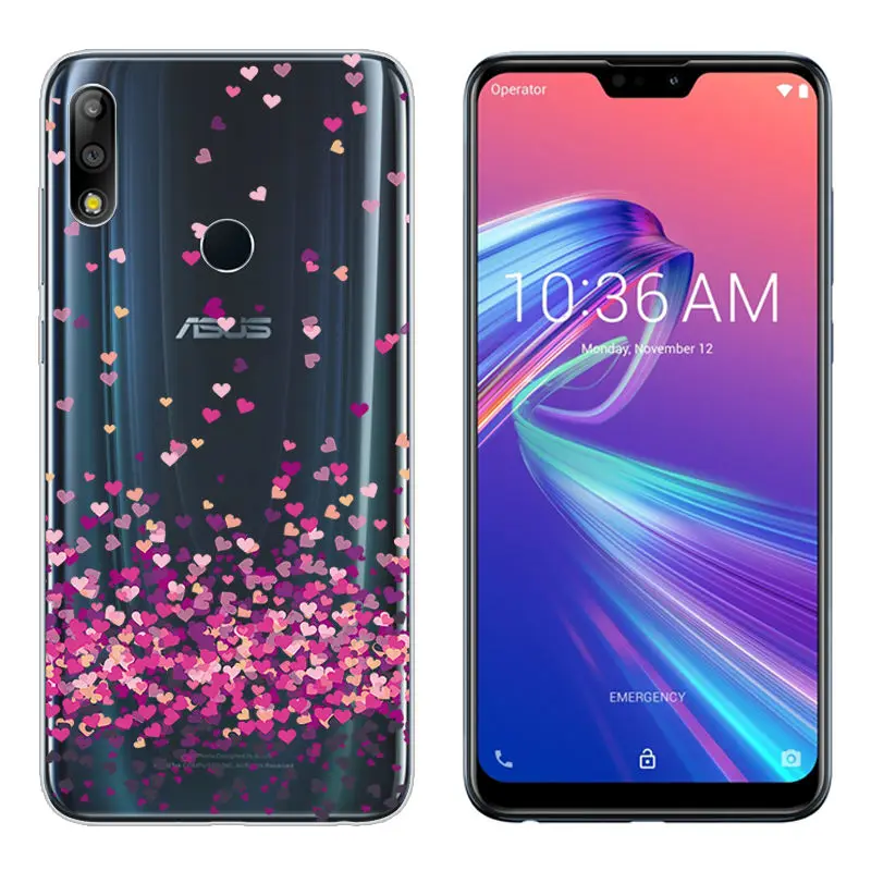 Soft TPU Case For Asus Zenfone Max Pro M2 ZB631KL Silicone Zenfone Max M2 ZB633KL Cover Transpatent ZB 631KL Fundas ZB633 KL Bag (45)