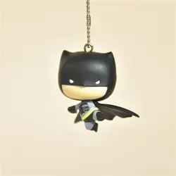 24 штук 4 см DC super hero Бэтмен ПВХ фигурку игрушки модель для Детский подарок