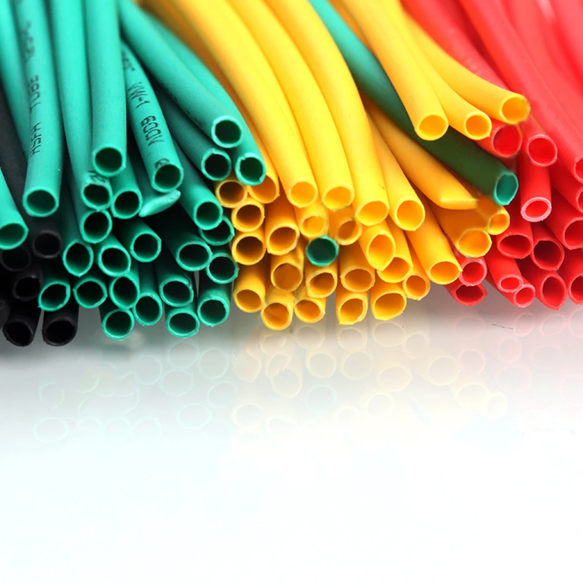 328pcs New Polyolefin 2:1 Heat Shrink Tubing Colorfull Electrical Wrap Wire Cable Sleeving Assortment kit set