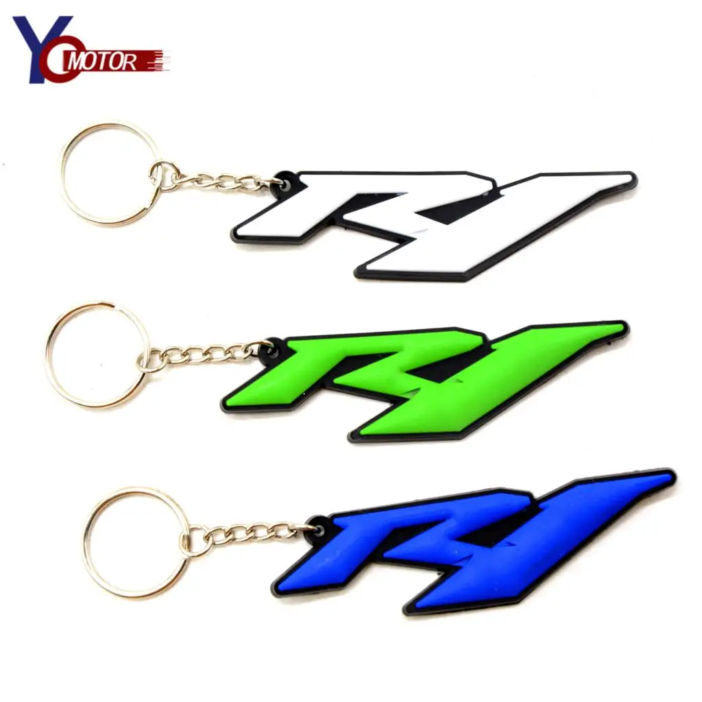 Брелок для ключей мотоциклетный резиновый аксессуар YAMAHA YZF R6 R1 KAWASAKI SUZUKI HONDA BMW