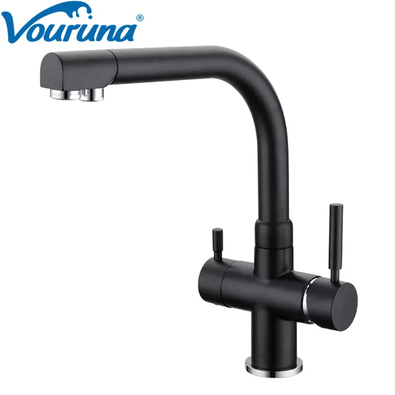 black reverse osmosis faucet
