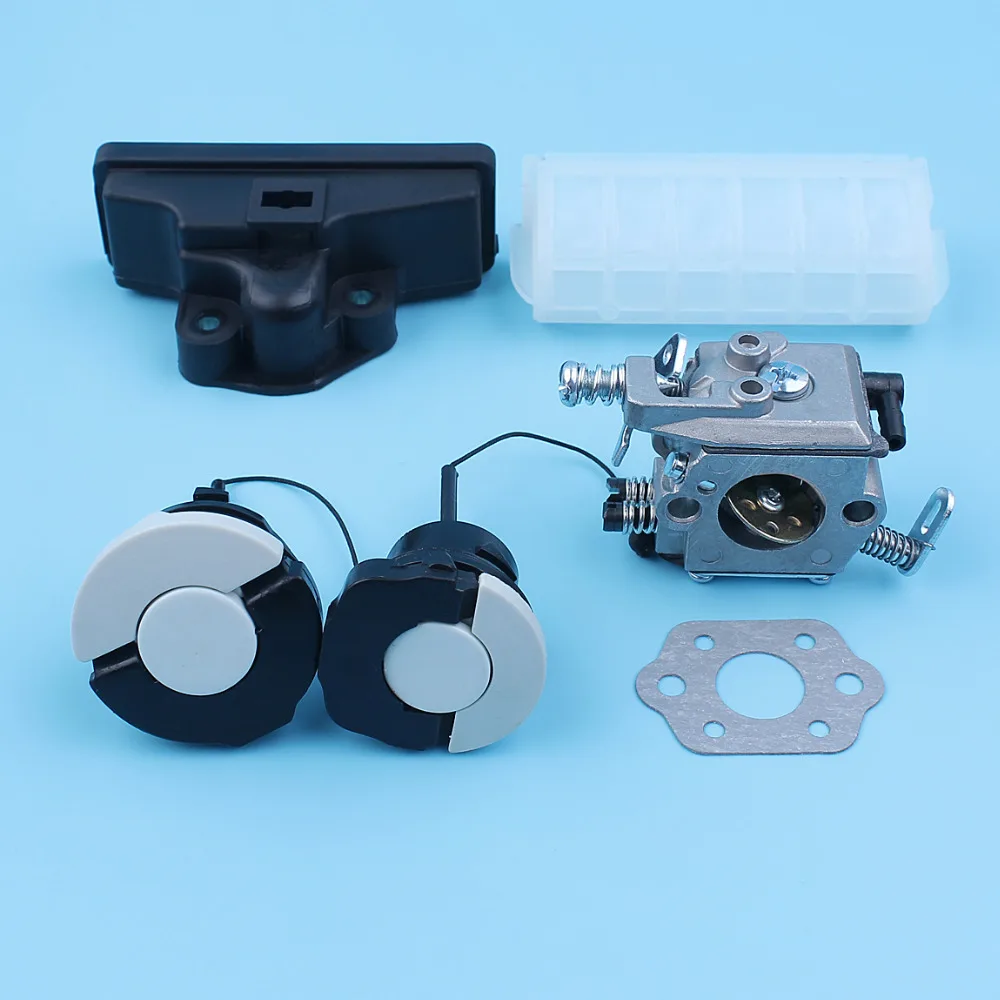 Carburetor Gas Fuel Cap Air Filter Gasket Kit For Stihl MS250 MS210