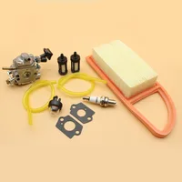 דלק פריימר bulb מסנן אויר קרבורטור Bulb פריימר דלק צינורות מסנני קו קיט מצת עבור STIHL BR550 BR600 BR500 מפוח עלים זאמה S183 פחמימות (5)