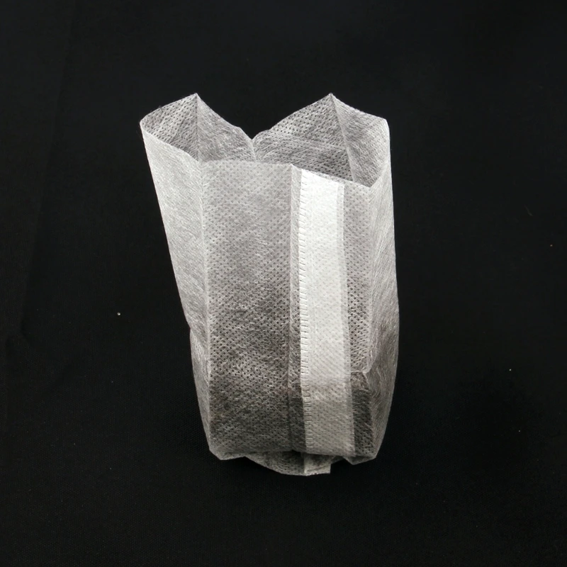 100pcs 12*15cm Green Thumb White Non-Woven Fabrics Nursery Bags Can degrade Environmental protect Nursery Bags