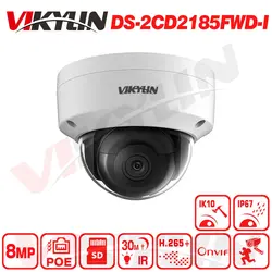 VIKYLIN 8MP сеть камер видеонаблюдения Камера H.265 обновляемых Камера OEM от Hikvision DS-2CD2185FWD-I