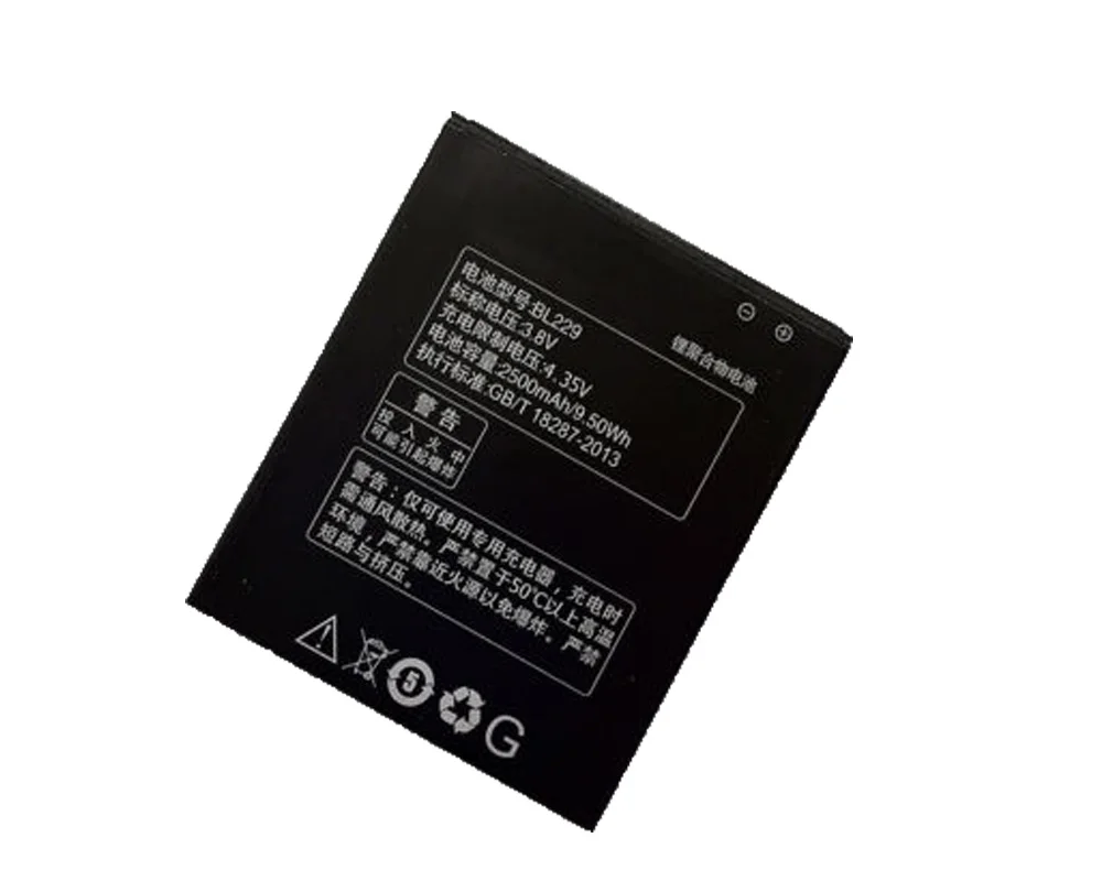 ISUNOO BL 229 BL229 батарея для lenovo A8 A806 A808T 2500mAh Высокое качество замена мобильного