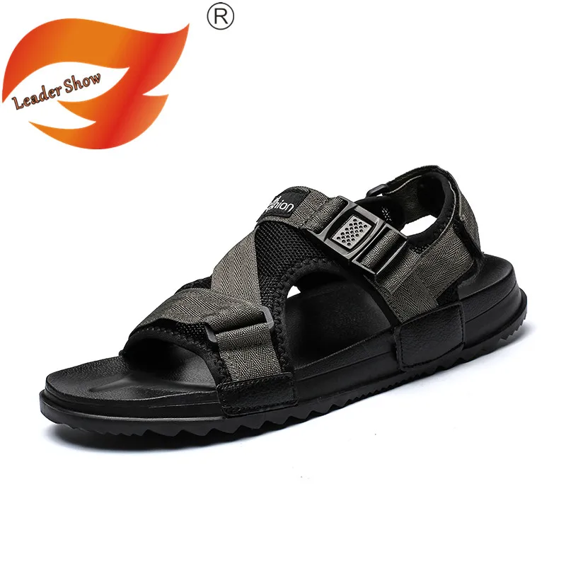 

Leader Show Men Sandals Fashion Outdoor Casual Sandals Summer Beach BreathableMen Sandals Trend Light Adult Sandalias De Hombre