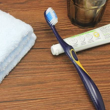 8 шт. для взрослых Чистка зубов антибактериальные сверхтонкие жесткие волосы парные зубные щетки устраняющие кофе сигареты желтое пятно