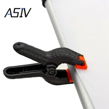 6pcs/lot 3.5-inch( 3.5″) 9CM Photography Studio Background Stand Holder Clips Backdrop Clamps Pegs Photo Equipment