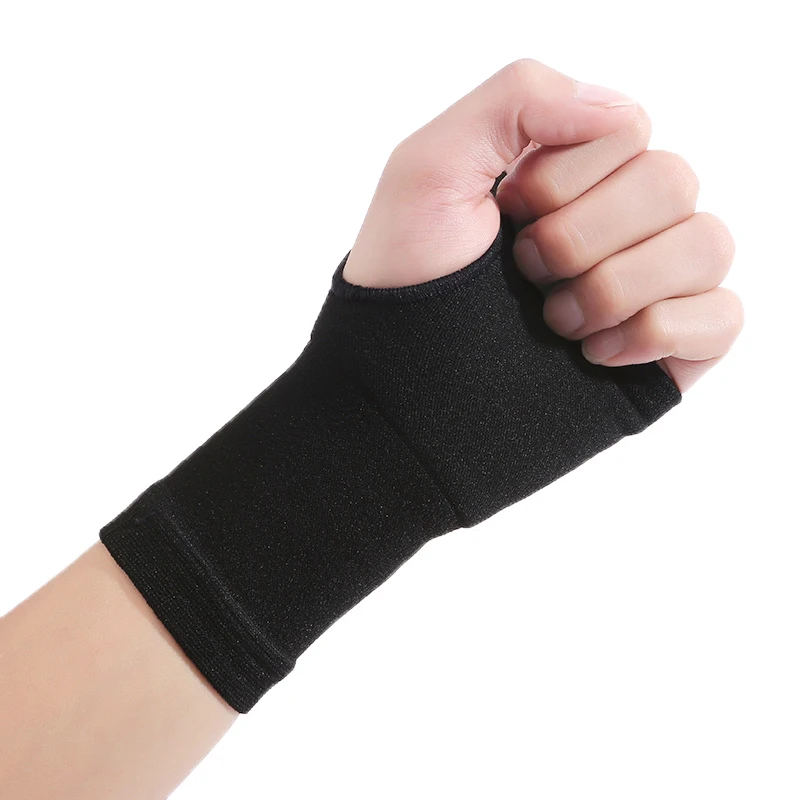Carpal Tunnel Wrist Brace Compression Support Sleeve Health Sports Fitness Hand Protective Wristband Black/Skin XXL|Поддержка