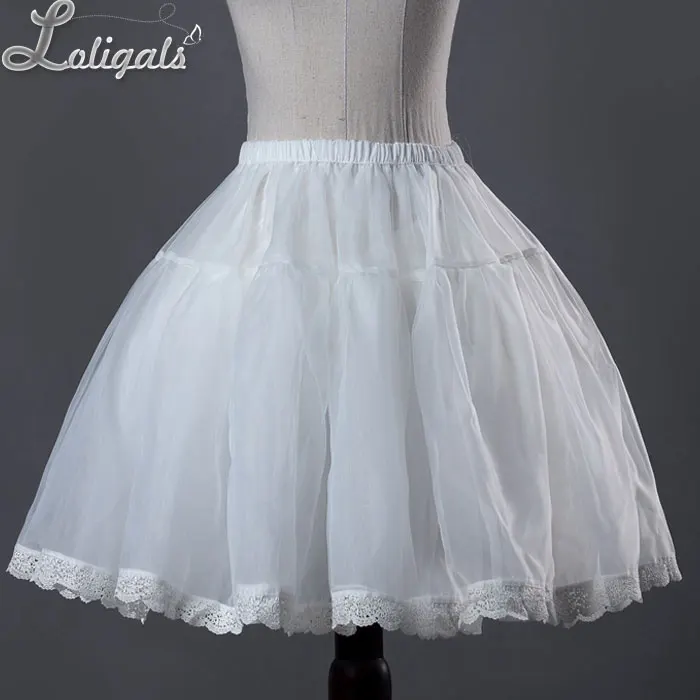 Classic Ball Bown Style Short Lolita Petticoat Sweet Organza Slip Skirt by Classical Puppets Classic Ball Bown Style Short Lolita Petticoat Sweet Organza Slip Skirt by Classical Puppets