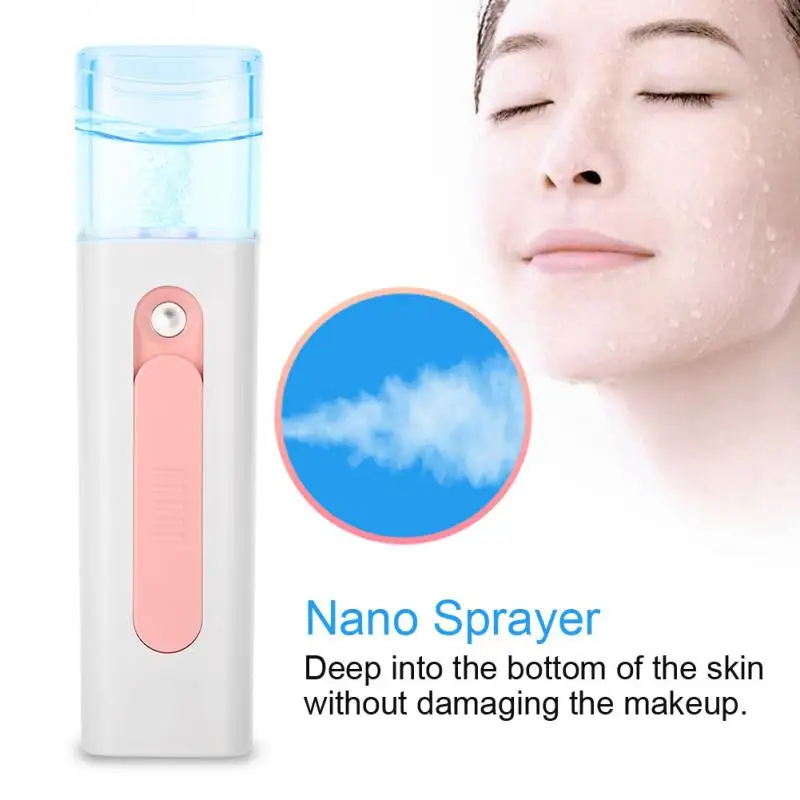 25ml Portable Nano Facial Mist Cold Spray Machine Hydrating Sprayer