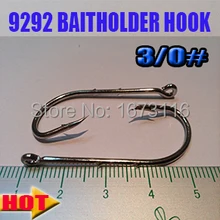 BAITHOLDER КРЮК Размер: 3/0# quantyly: 100 шт./лот