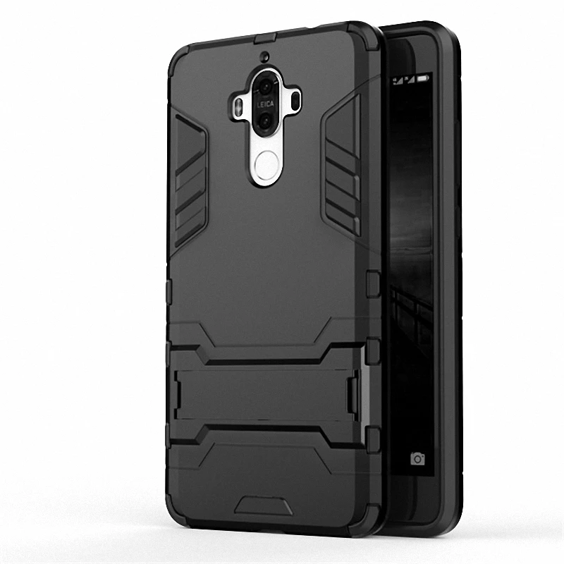 

3D Luxury Combo Armor Case for Huawei Mate 9 Mate9 for Huawei Mate 8 Shockproof Back cover Case shell with Stand