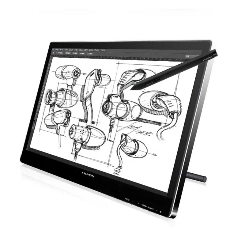 HUION GT 220 ручка Дисплей 21.5 &quotIPS Панель ЖК дисплей цифровой планшетный монитор