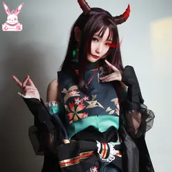 2019 игра Onmyoji SR кровяная присоска косплей костюм набор женщин костюмы на Хэллоуин японское кимоно бесплатно с носками и necklace ем сейчас