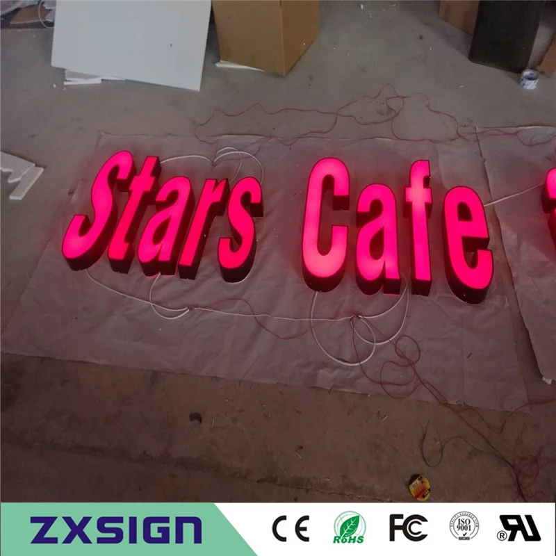 stainless steel ligbt box led letters2