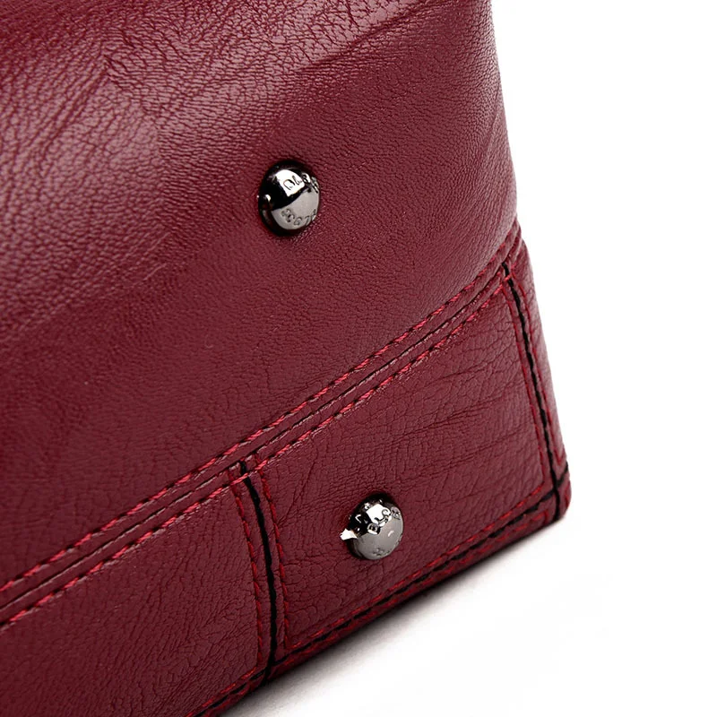 Women Handbags Fashion Pu Leather Women Shoulder Bags Ladies Hand Bags Tassel Female Handbags Large Tote Sac A Main Femme SS7103 (21)