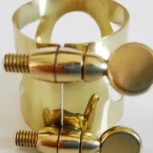 Профессиональный альт саксофон мундштук вязь металлический зажим крепежа высокого качества