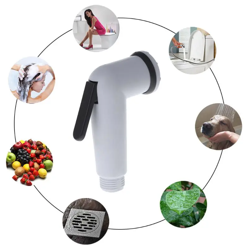 1 шт. многофункциональный кран Биде Распылитель головка портативный ручной спрей моющий инструмент для душа для домашних животных Ванная комната автомобиль туалет сад