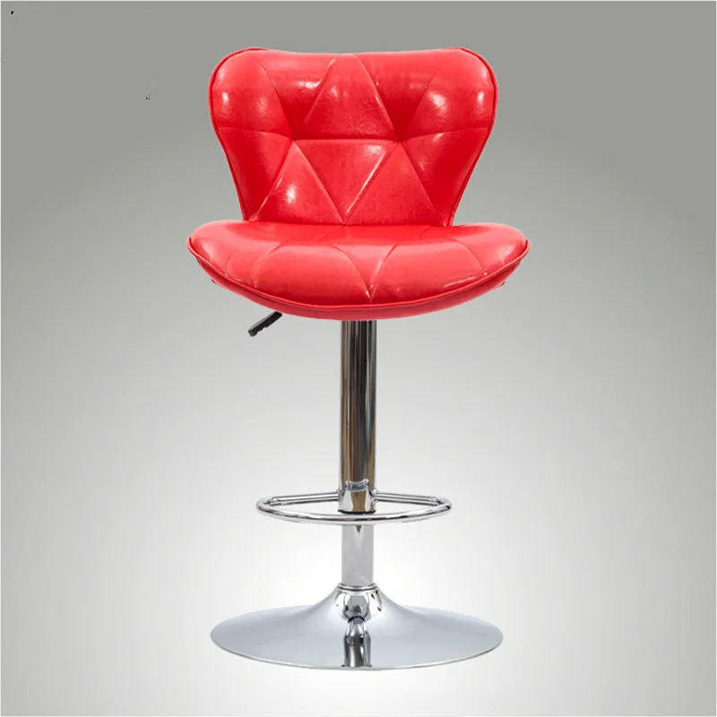 Hot selling lifting rotary high foot bar chair casual thickening bar leather chair 4 colors optional