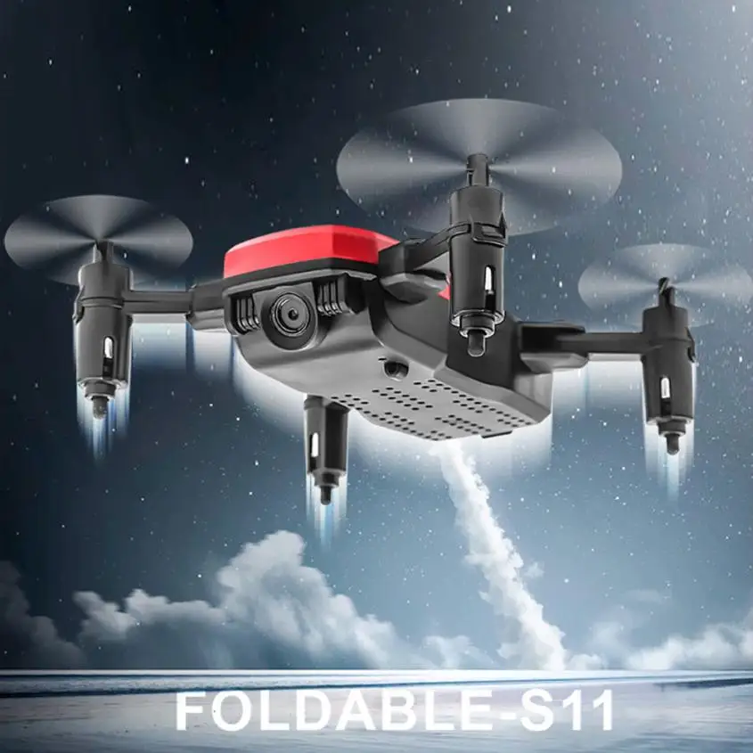 Мини D2WH Складная с поддержкой Wi-Fi FPV 0.3MP HD Камера 2,4G 6-осевой Квадрокоптер с дистанционным управлением Drone игрушки RC Helicopers T520