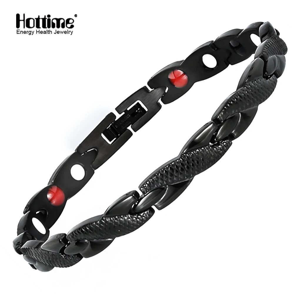 Hottime Black Bracelet Male Health Energy Bio Therapy