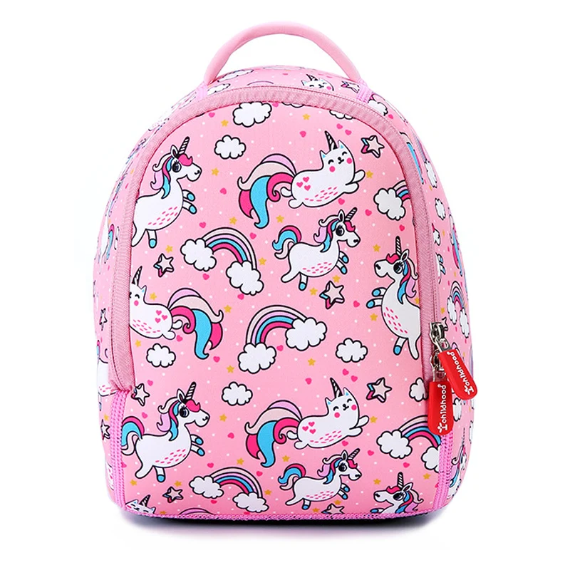 Pink Unicorn School Bags For Girls Kid Backpacks Kindergarten Backpack