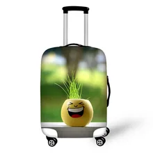 Green life germination travel accessories suitcase protective covers 18-32 inch elastic luggage dust cover case stretchable Green life germination travel accessories suitcase protective covers 18-32 inch elastic luggage dust cover case stretchable