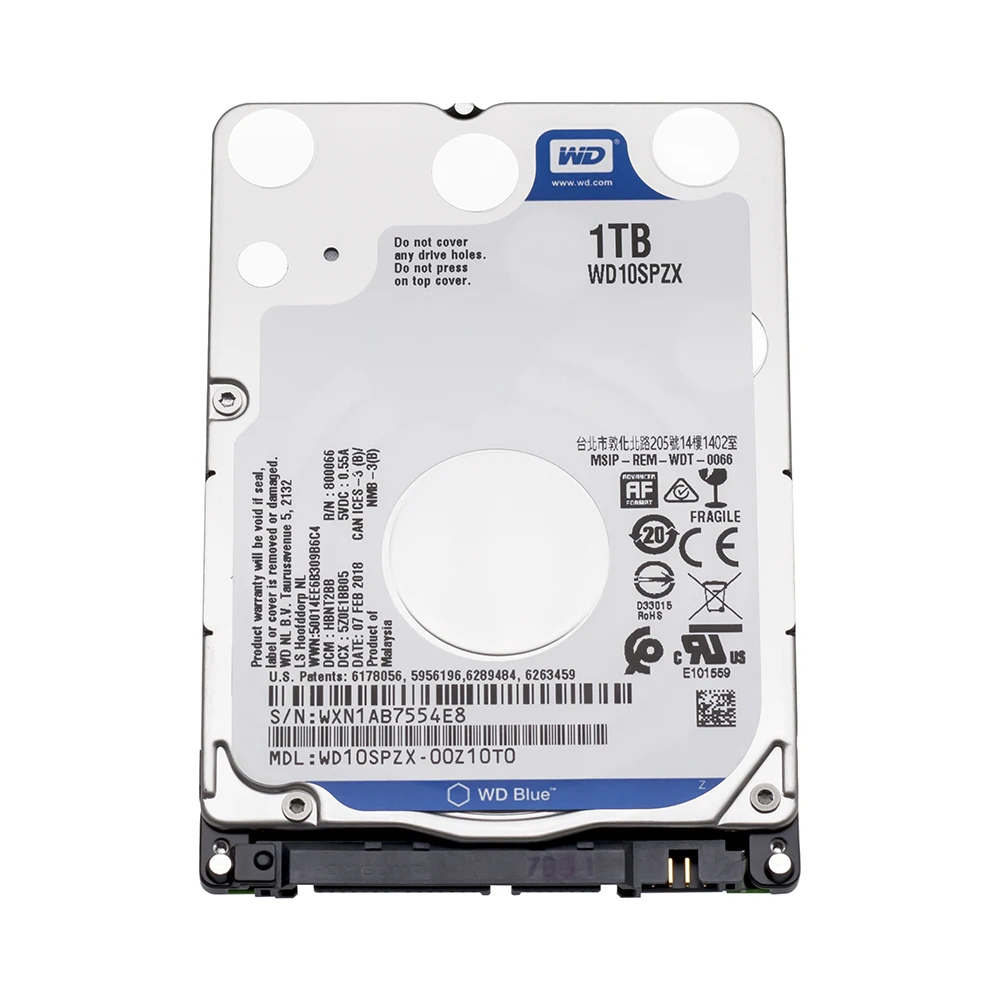 WD Western Digital Blue ТБ hdd 2 5 SATA WD10SPZX внутренний жесткий диск для ноутбука HD