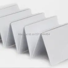 100 шт. 13,56 МГц FM11RF08 Пустая карточка IC RFID карты контроля доступа IC тонкая карта парковки RFID карты IC смарт-карты Бесконтактная карта