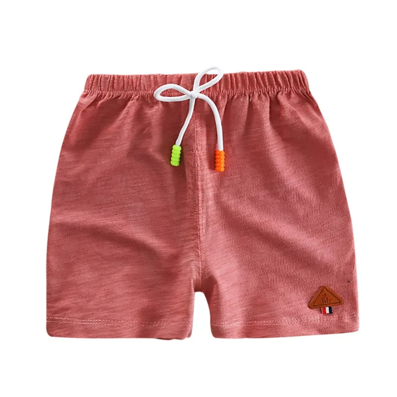 Новые летние повседневные шорты для мальчиков, брюки, детская свободная хлопковая пляжная одежда, короткие шорты