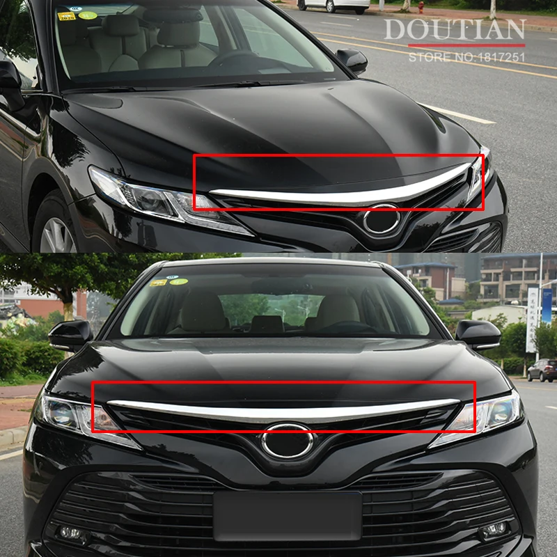 Для Toyota Camry 2018 Автомобильная Передняя решетка Накладка автомобильные