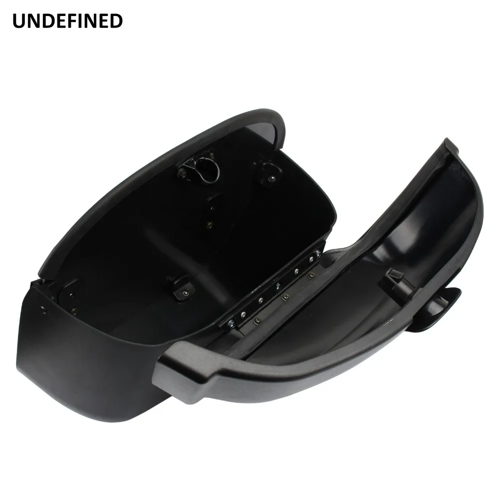 Боковая коробка для багажника мотоцикла сумка багажа седла чехол Kawasaki Yamaha Honda Shadow