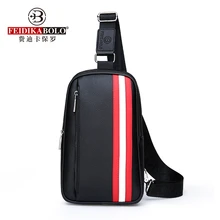 FEIDIKABOLO Для мужчин Груди Сумка Новая мода Для мужчин сумка Высокое качество Для мужчин сумки груди большой Ёмкость мужской черный плеча сумки