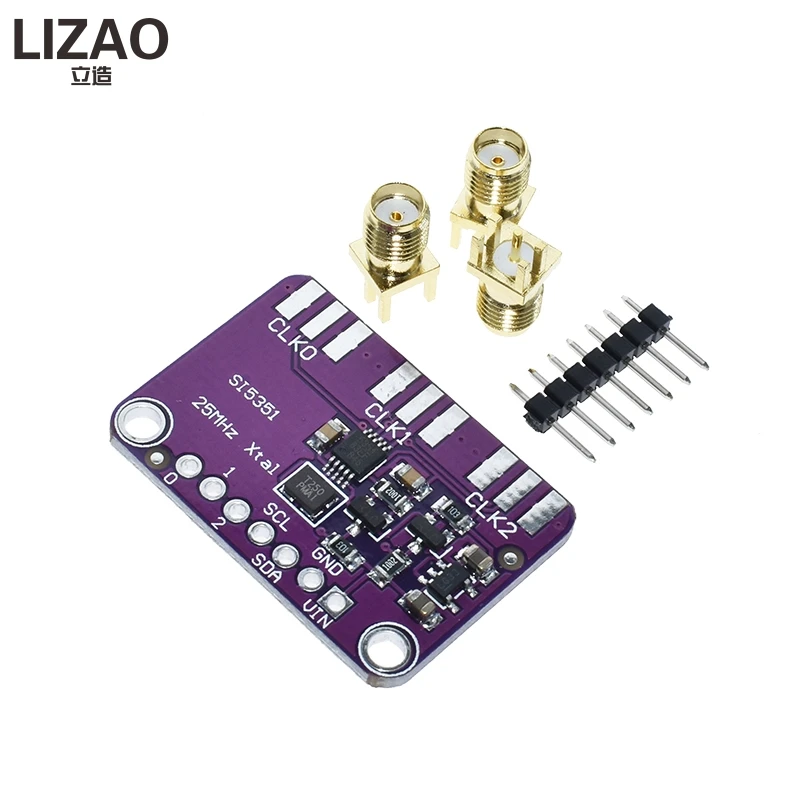 Si5351A DC 3V 5V CJMCU 5351 Si5351 I2C генератор часов плата разрыва модуль генератора сигналов