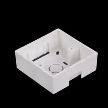 Нижний ящик Outlet 86 мм назад Белый стенки коробки Пластик огнезащитных materia Универсальный монтажный разъем/кнопка выхода, мин: 1 шт