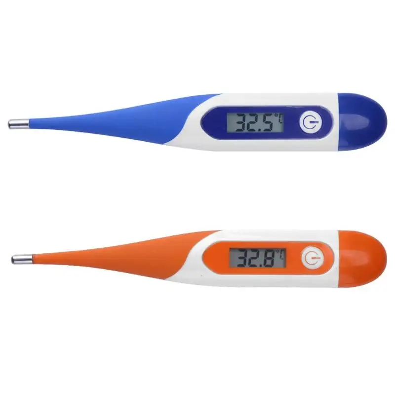 

Electronic LCD Digital Baby Thermometer Kids Head Temperature Measuring Tools Soft Adult Children Medical Body Fever Thermometer