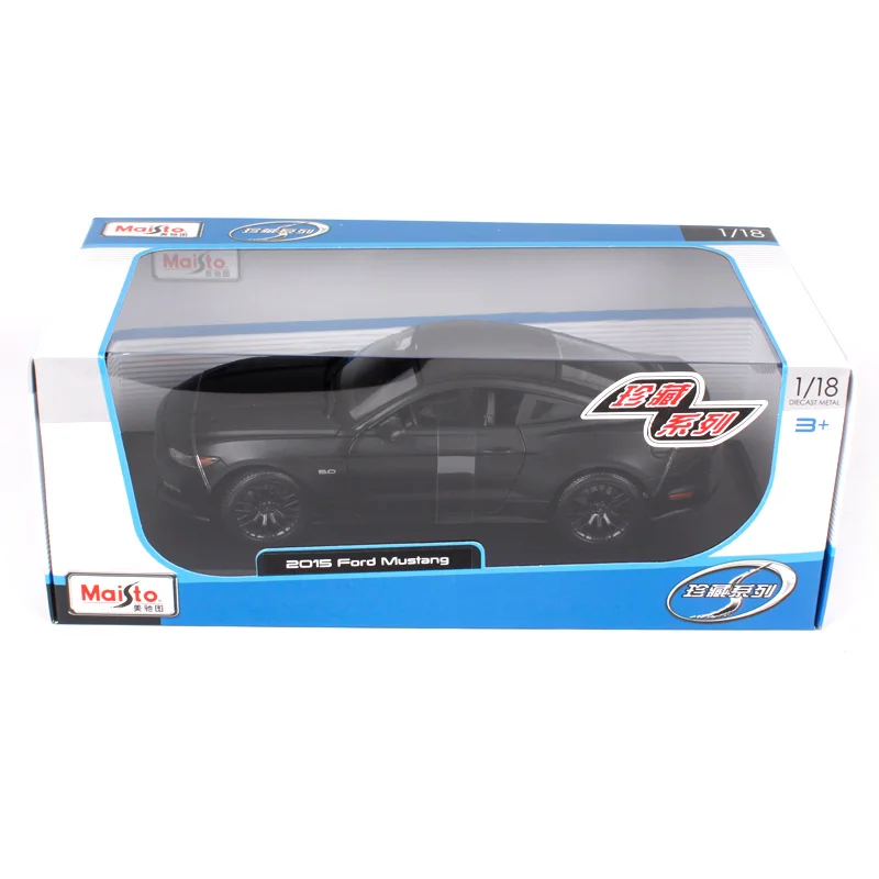 Спортивный автомобиль Maisto 1:18 2015 Ford Mustang GT 5 0 литая модель автомобиля игрушечная