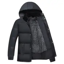 2017 New Arrivals Mens Fashion Warm Hooded Parka Winter Sportwear Jacket Overcoat