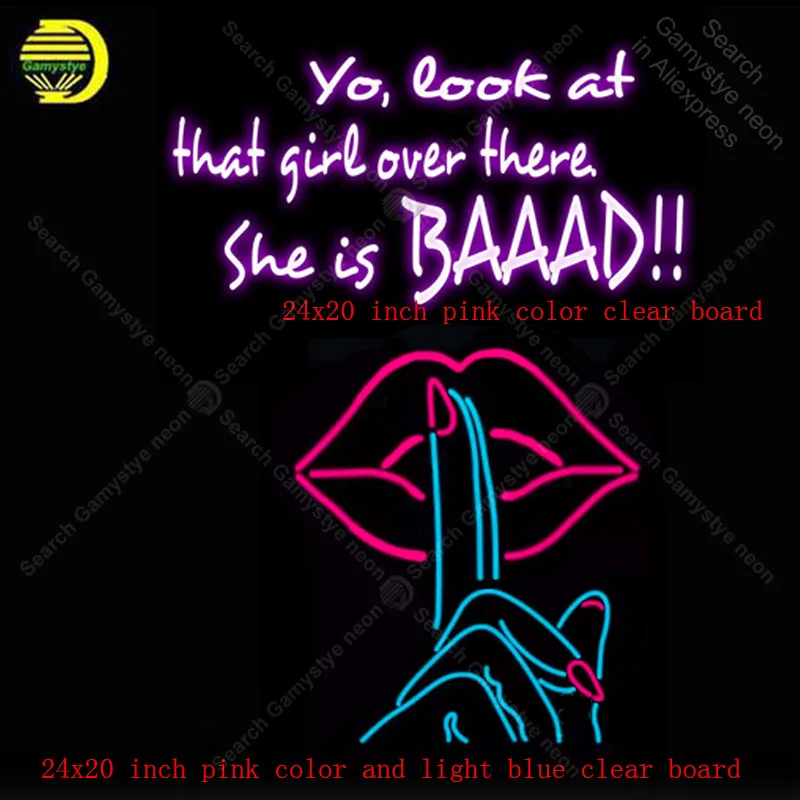 

Neon Sign for Custom neon light Lips NEON Bulb Sign Great Art Lamps LOVE Decorate Home BedRoom Restaurant Handcraft neon light