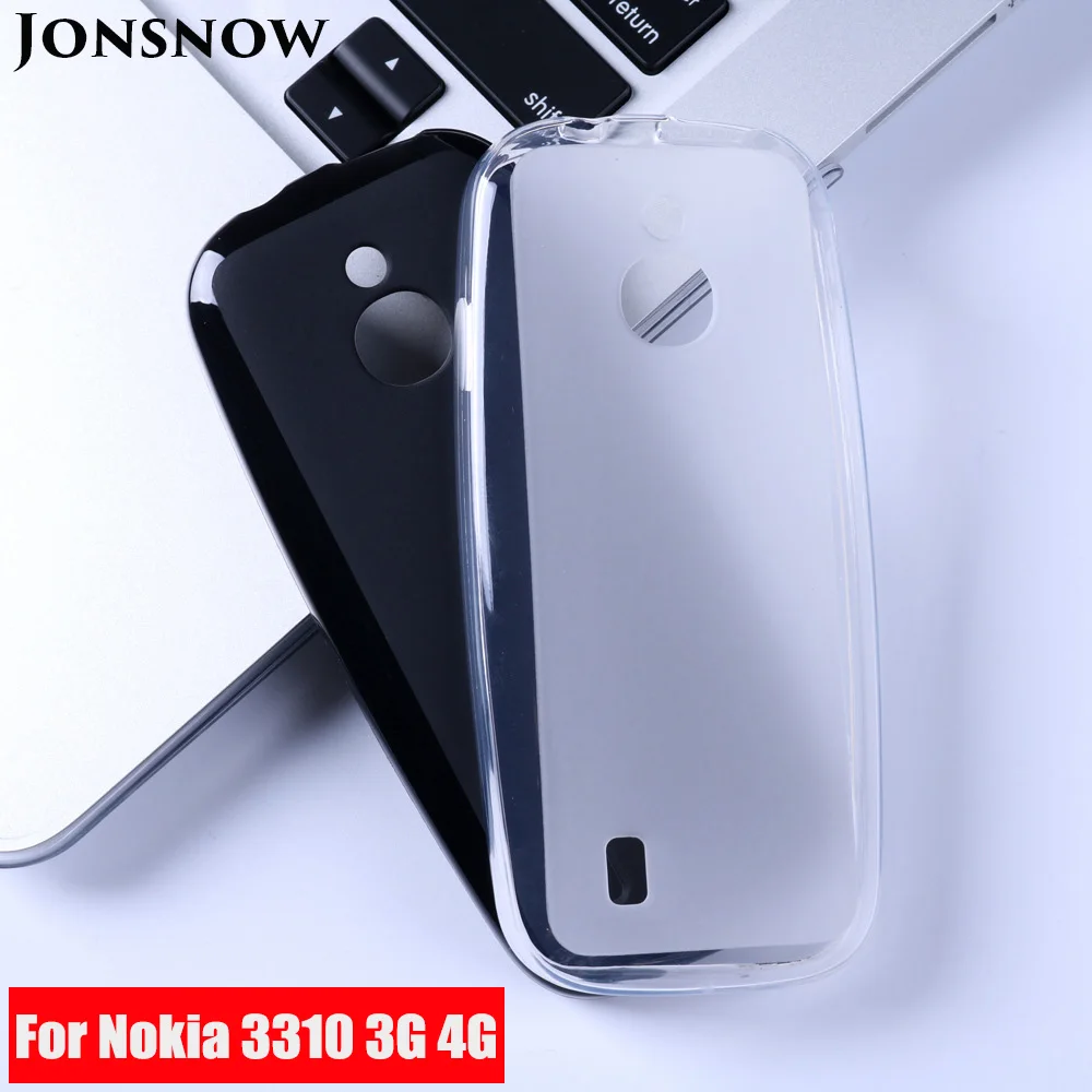Силиконовый чехол для Nokia 3310 4G 2018 мягкий из ТПУ 3G TA 1022 защитный телефона