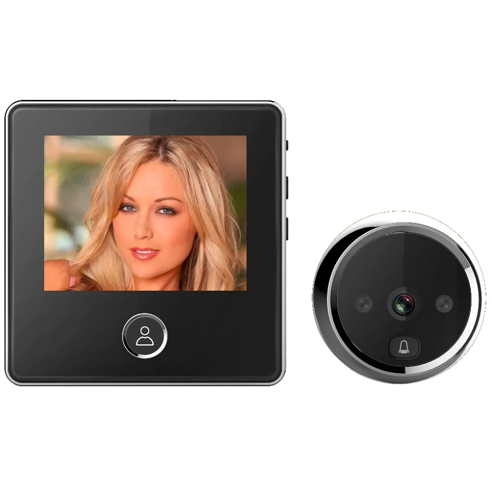 

Hot digital peephole door viewer video eye 3.0 inch LCD 1.0M pixels peephole camera IR Night Vision Photos Taking Battery Power