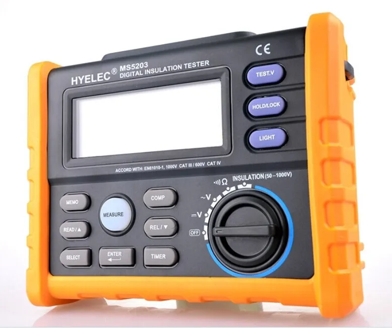 

MS5203 Digital insulation tester