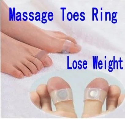 

Massage relaxation slim series magnetic slimming toe ring as acupoint massage lose weight as body beauty shaping product.