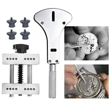 Регулируемые часы Инструменты для ремонта водонепроницаемый чехол для часов комплект для открывания Чехол держатель набор инструментов часы инструменты для часовщика высокое качество