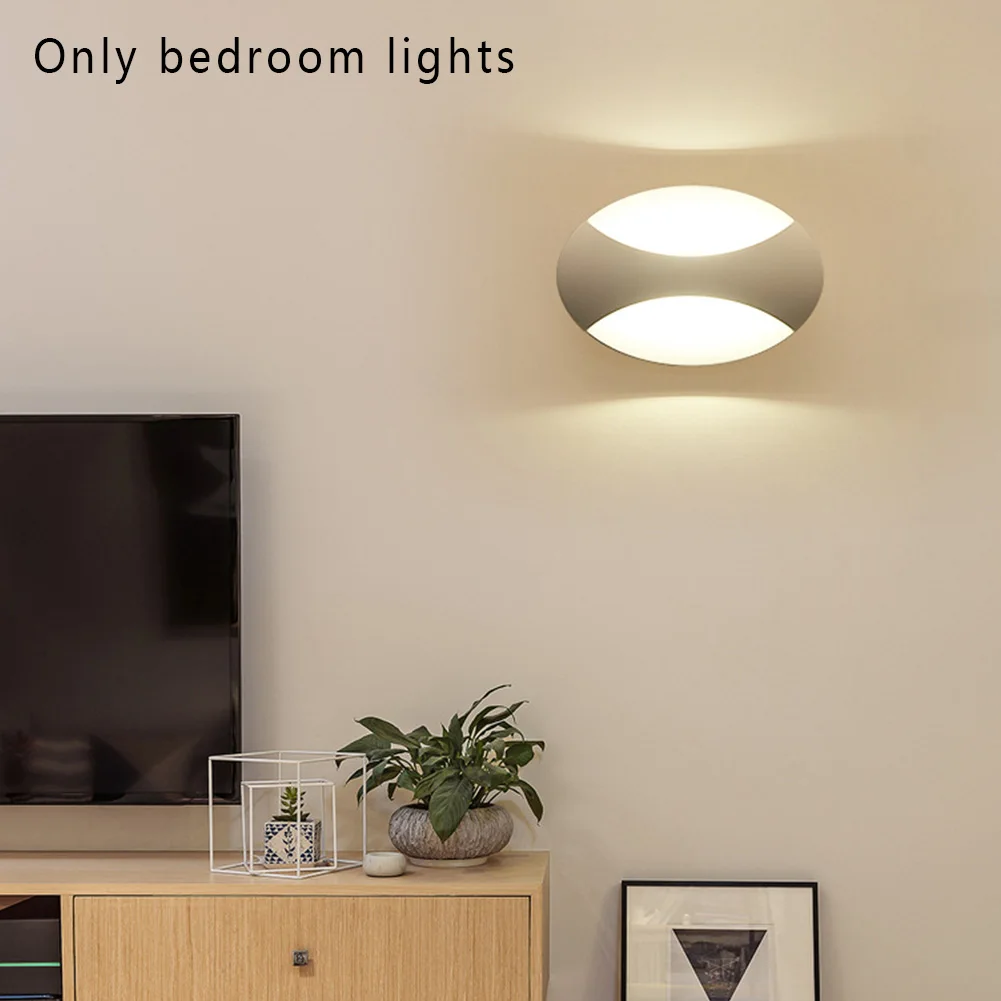 

Wall Lamp Modern Zinc Alloy Bedside Lamp Home Decoration Lamp Nordic Style Living Room Corridor LED Light Easy to Install